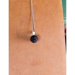 Black Ball Necklace