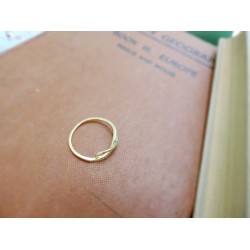 Gold plated Infinity Ring